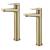 Kraus KVF-1400BG-2PK Pack Of (2) Indy 1.2 Gpm Vessel Single Hole Bathroom Faucet in Brushed Gold