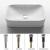 Kraus KCV-122-AB 19-1/4" Ceramic Vessel Bathroom Sink - Includes Pop-Up Drain in Antique Brass