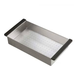 Kraus CS-6 Stainless Steel 16-3/4" X 8-3/4" Workstation Sink Colander in Stainless Steel
