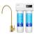 Kraus FS-1000-FF-100BB Purita 1 Gpm Cold Water Dispenser With Filter System in Brushed Brass