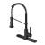 Kraus KPF-1610MB-DP03MB Bolden 1.8 Gpm Single Hole Pull-Down Faucet - Includes Escutcheon in Matte Black