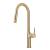 Kraus KPF-3101BG Oletto Tall Modern 1.8 Gpm Pull-Down Single Handle Kitchen Faucet in Brushed Gold