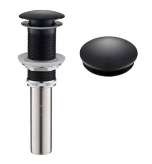 Kraus PU-10MB 8-5/8" Pop-Up Drain Assembly in Matte Black