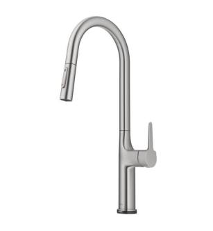 Kraus KTF-3101SFS Oletto 1.8 Gpm Single Hole Pull Down Kitchen Faucet in Spot Free Stainless Steel