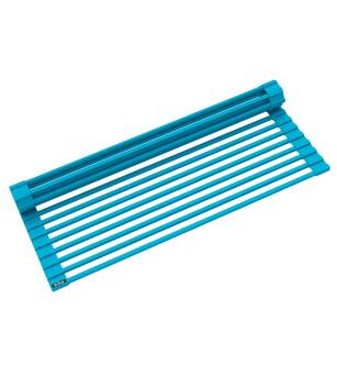 Kraus KRM-11AQ 12" Wide Dish Drying Rack in Aqua