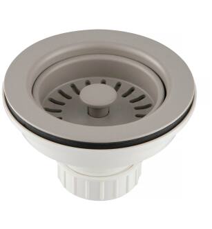 Kraus PST1-TR 3-1/2" Kitchen Sink Strainer in Truffle