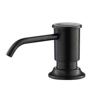 Kraus KSD-80ORB Deck Mounted Soap Dispenser With 17 Oz Capacity in Oil Rubbed Bronze