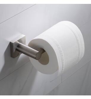 Kraus KEA-17729BN Ventus Wall Mounted Euro Toilet Paper Holder in Brushed Nickel
