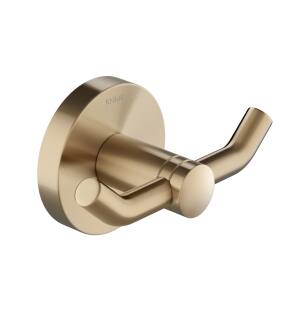 Kraus KEA-18802BG Elie Double Robe Hook in Brushed Gold