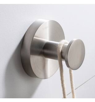 Kraus KEA-18801BN Elie Single Robe Hook in Brushed Nickel