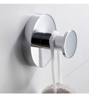 Kraus KEA-18801CH Elie Single Robe Hook in Chrome