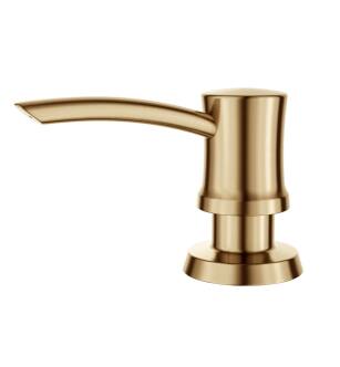 Kraus KSD-54BB Boden Deck Mounted Soap And Lotion Dispenser With 17 Oz Capacity in Brushed Brass
