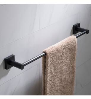 Kraus KEA-17736MB Ventus 20" Towel Bar in Matte Black