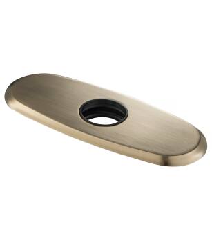 Kraus BDP02BG 6-1/4" Escutcheon Plate in Brushed Gold