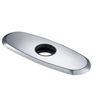 Kraus BDP02GM 6-1/4" Escutcheon Plate in Gunmetal
