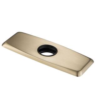 Kraus BDP01SFS 6-1/4" Escutcheon Plate in Spot Free Stainless Steel