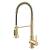 Kraus KFF-1691BG 2-In-1 Commercial Style Pull-Down Single Handle Water Filter Kitchen Faucet For Reverse Osmosis Or Water Filtration System in Brushed Gold