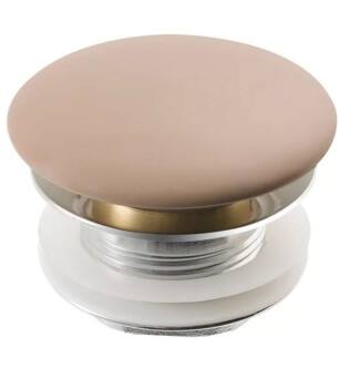 Kraus PU-20GBE Viva 1-1/4" Pop-Up Drain Assembly - Less Overflow in Beige