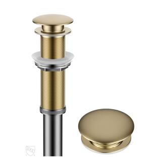 Kraus PU-L10BG 10-3/4"Pop-Up Drain Assembly in Brushed Gold