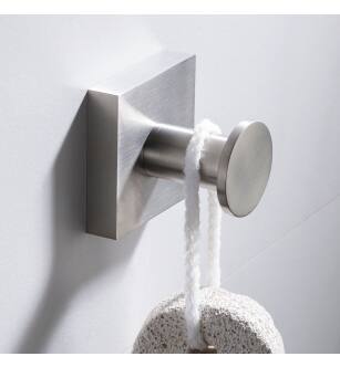 Kraus KEA-17701BN Ventus Single Robe Hook in Brushed Nickel