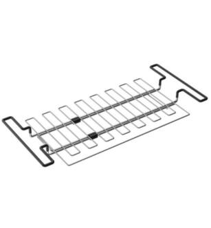 Kraus KCD-1 Multipurpose Stainless Steel Kitchen Sink Drying Rack, Sponge Holder, Sink Caddy With Towel Bar, Expandable 15 7/8 Inch - 18 7/8 Inch in Stainless Steel