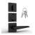 Mega Handles 725414330450-2 Schein Master Keyed Entry and Deadbolt Combo in Matte Black