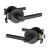 Mega Handles 850020756537 Ronn Entry in Satin Brass