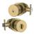 Mega Handles 795847816487 Buena Entry in Satin Brass