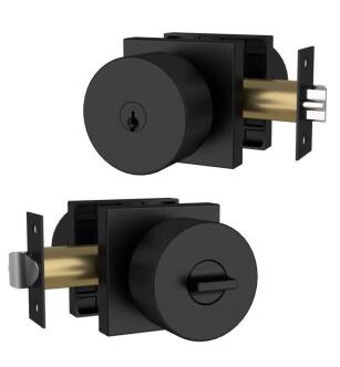 Mega Handles 795847816494 Suana Entry in Matte Black