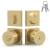 Mega Handles 652569233681-1 Suana Entry and Deadbolt Combo in Satin Brass