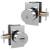 Mega Handles 725414331112 Laura Entry Master 1 in Polished Chrome
