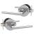 Mega Handles 766679723694 Ralph Privacy in Polished Chrome