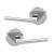 Mega Handles 766679723717 Ralph Dummy 2 Pack in Polished Chrome