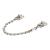Mega Handles 860009171565 Transom Chain in Satin Nickel