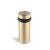 Mega Handles 717052436298 3" Door Stopper in Satin Brass