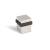 Mega Handles 717052436328 1 1/2" Square Door Stopper in Satin Nickel