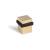 Mega Handles 717052436335 1 1/2" Square Door Stopper in Satin Brass