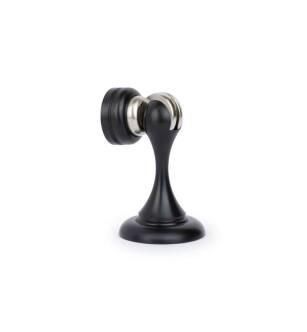 Mega Handles 717052436403 Magnetic Door Stopper in Matte Black