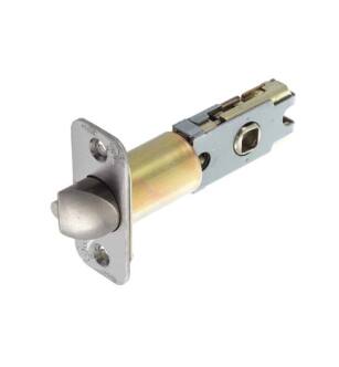 Mega Handles 769293452643 3hr Fire Rated Entry Latch in Satin Nickel