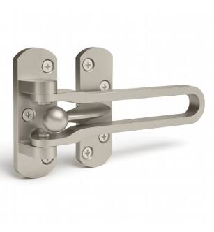 Mega Handles 717052436427 Safety Lock in Satin Nickel