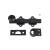 Mega Handles 717052435680 Dutch Door Bolt in Matte Black