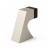 Mega Handles 717052436557 Curved Door Stopper in Satin Nickel
