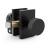 Mega Handles 793087680325 Ribba Passage Door Knob in Matte Black