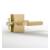 Mega Handles 793087680585 Ridge Passage Door Knob in Satin Brass