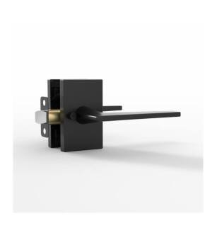 Mega Handles 793087680370 Apex 1 Pack Privacy Door Handle in Matte Black