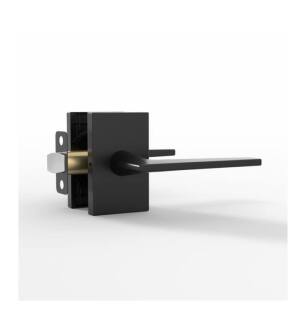 Mega Handles 793087680387 Apex 1 Pack Passage Door Handle in Matte Black