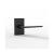 Mega Handles 793087680394 Apex 2 Pack Dummy Door Handle in Matte Black