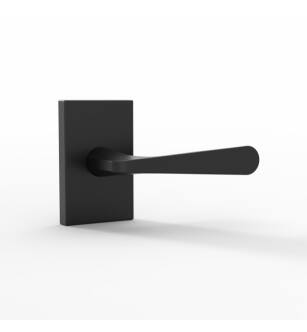 Mega Handles 793087680455 Serrano Dummy 2 Pack Door Handles in Matte Black