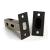 Mega Handles 647379999148 Magnetic Tubular Latch in Matte Black