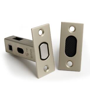 Mega Handles 647379999162 Magnetic Tubular Latch in Satin Nickel